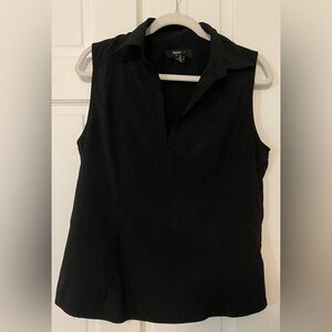 Vintage Express Collared Structured Tank Top Sz 14